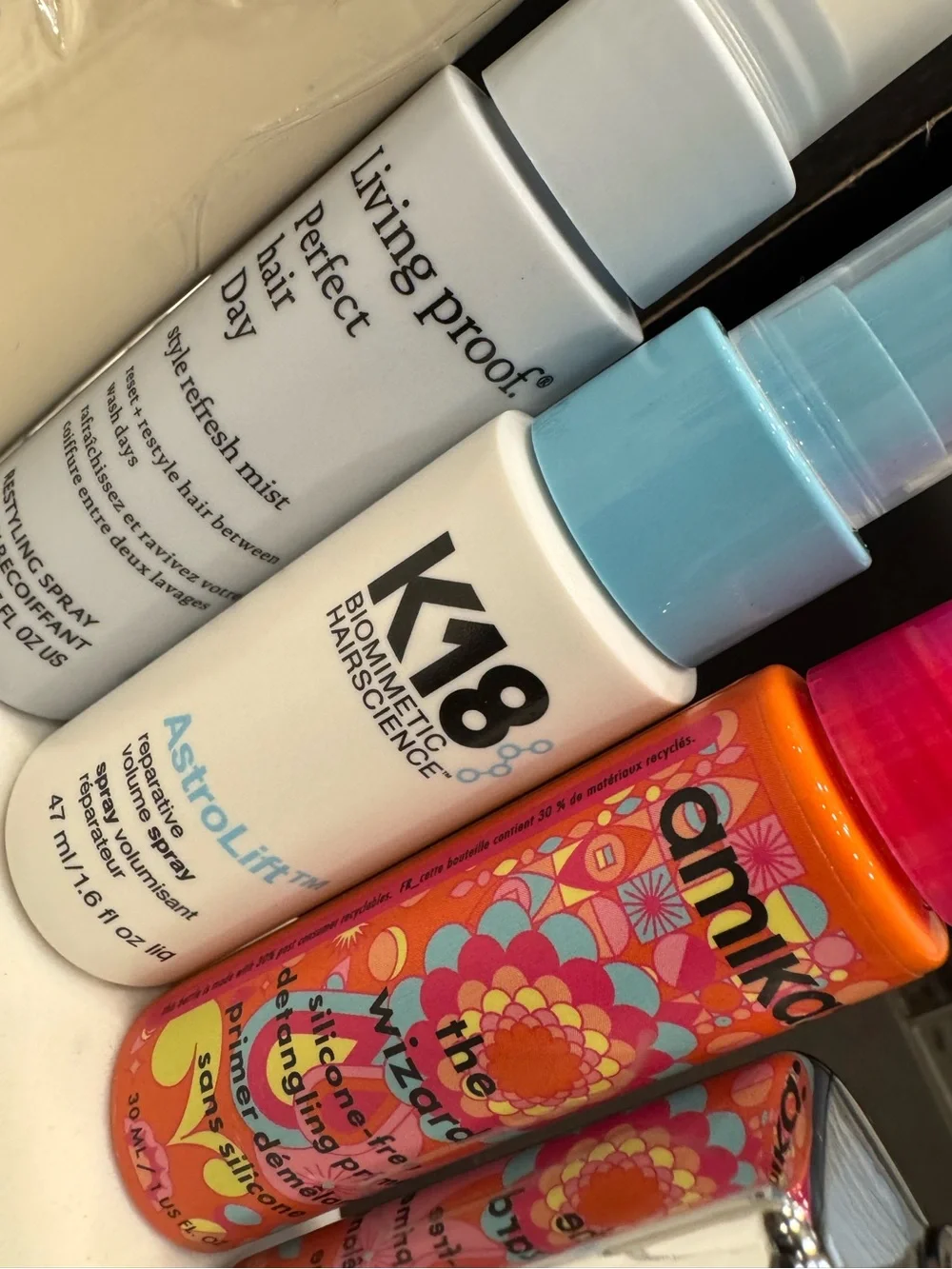 Luxury Hair Care Travel Bundle | Color Wow,K18,FentyHair,LivingProof & Amika 7pc